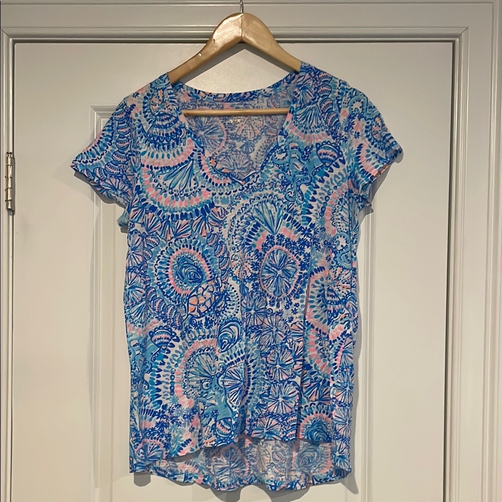 Lilly Pulitzer V-Neck Etta Tee